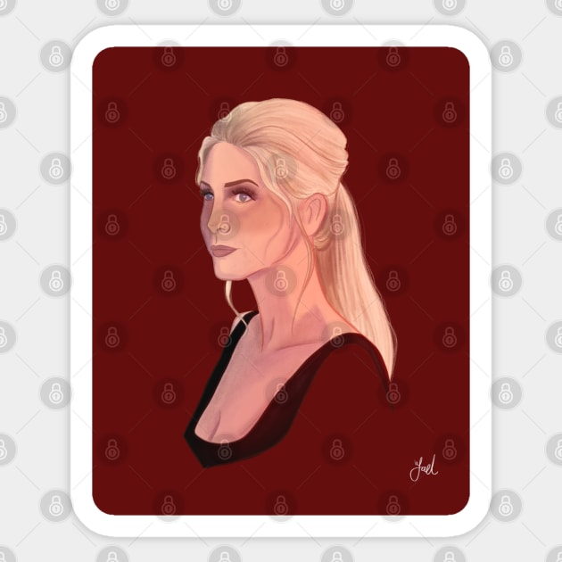 First Kill Elizabeth Mitchell Sticker by YaelsColors